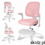 Mark Adler Fotel Obrotowy z podnóżkiem DLA DZIECI MŁODZIEŻY Junior 5.0 Pink