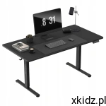 Mark Adler Biurko ELEKTRYCZNE regulowane 160 x 80 cm LEADER 7.6 Black