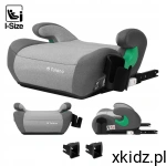 TULANO Fotelik Samochodowy PODSTAWKA ISOFIX 125-150cm CABBY 35 Grey