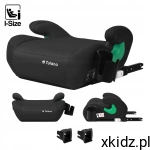 TULANO Fotelik Samochodowy PODSTAWKA ISOFIX 125-150cm CABBY 35 Black