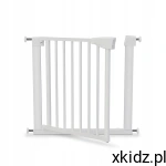 TULANO Bramka ROZPOROWA na drzwi, schody 75-110 cm GUARDIAN 3.5 White