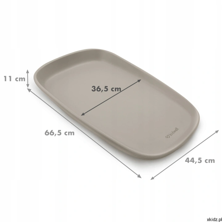 Mata do przewijania Kidwell TIBI 50x70 cm beżowa – wymiary produktu 50 na 70 centymetrów