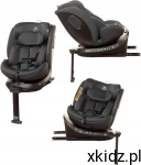 4Baby obrotowy fotelik 360° RWF i-Size isofix ENZO 40-150cm 0-36kg Graphite