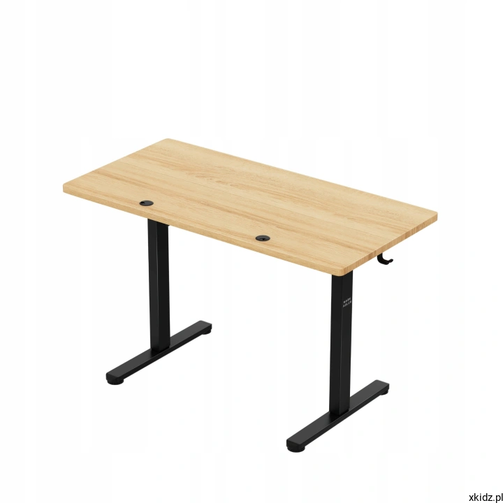 Biurko Mark Adler Leader 6.9 Oak - dębowy blat 120x60 cm o grubości 1,5 cm