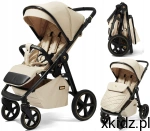 FUTURE DESIGN wózek spacerowy do 22 kg XPLODE CHROME amortyzacja Beige