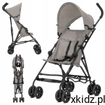 Lorelli Wózek spacerowy 22kg parasolka lekka z daszkiem 4kg VAYA Grey