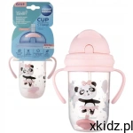 Canpol Kubek Babies Exotic Animals niekapek 270 ml 6m+ 56/606_pink