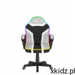 Huzaro FOTEL Gamingowy OBROTOWY dla dzieci Ranger Mesh 1.0 RGB
