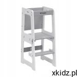TULANO Pomocnik kuchenny z funkcją stolika 3w1 Mooby 35 Grey/white