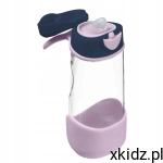 B.Box Sportowa butelka tritanowa BIDON 450 ml, Indigo Rose