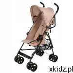 BabyTrold Jet Beige Lekka Spacerówka Parasolka do 15 kg – Składany Wózek Spacerowy do Miasta i Podróży