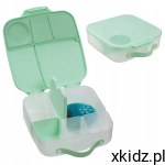 B.BOX Śniadaniówka z wkładem chłodzącym szczelny lunchbox 2000 ml Speramint