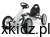 Gokart na pedały HyperMotion EVOQUE dla dzieci 5-8 lat do 50 kg - widok całego pojazdu