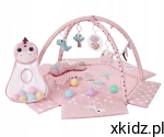 Milli Mally Mata Sensoryczna TinyMini CC9881 Mata edukacyjna Dino Pink