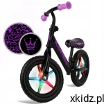 Kidwell ROWEREK BIEGOWY JEŹDZIK REBEL KOŁA 12" LEKKI REGULOWANY LED Pink