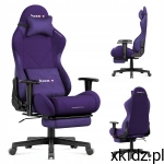 Huzaro Fotel obrotowy gamingowy biurowy z podnóżkiem Force 5.7 Purple