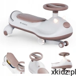 Jeździk Tulano grawitacyjny z muzyką i świecącymi kołami FOCUS 45 3+ Beige