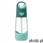 Bidon tritanowy ze słomką B.Box Emerald Forest 450 ml