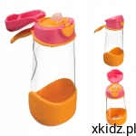 B.BOX Sportowa butelka tritanowa 450 ml, Strawberry Shake
