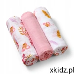 BABYONO PIELUSZKI PIELUCHY BAMBUSOWE NATURALNE ZESTAW 3 SZT 397/07