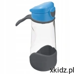 B.BOX Sportowa butelka tritanowa 450 ml, Blue Slate