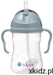 B.BOX Kubek Bidon z Obciążoną Słomką 240 ml Błękitny