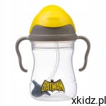 B.BOX Kubek Bidon z Obciążoną Słomką 240 ml BATMAN