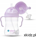B.BOX Kubek Bidon z Obciążoną Słomką 240 ml Gelato Boysenberry