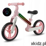 Kidwell Rowerek biegowy dla dzieci SUNO Światła LED Pink
