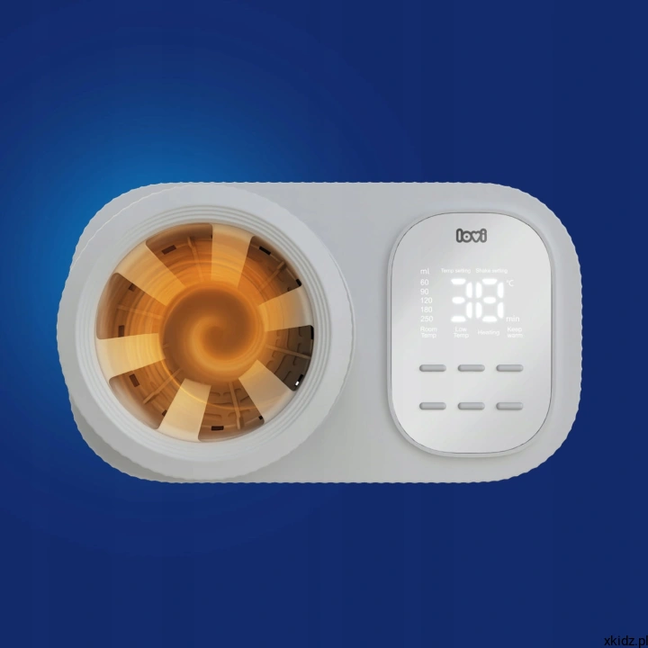 LOVI AirWarm - wnętrze komory suche po użyciu, brak osadu