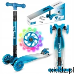 Kidwell Hulajnoga balansowa do 50 kg TRÓJKOŁOWA LED VENTO Blue 3+