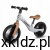 Rowerek biegowy Kidwell NIX 12 cali Grey/Brown - ujęcie całego rowerka z boku