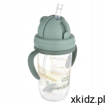 Canpol Kubek niekapek z rurką i odważnikiem 270 ml MOUNTAINS 56/620_green