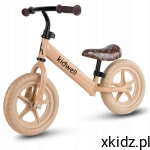 Kidwell ROWEREK BIEGOWY JEŹDZIK REBEL KOŁA 12" LEKKI REGULOWANY Beige