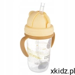 Canpol Kubek niekapek z rurką i odważnikiem 270 ml MOUNTAINS 56/620_bei