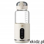 MyBabyBottle Przenośny podgrzewacz do wody i mleka dla dzieci WHITE